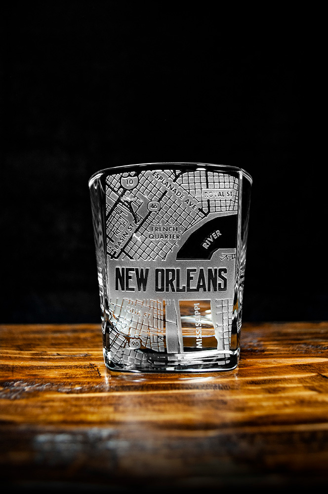 Square Rocks : New Orleans Map